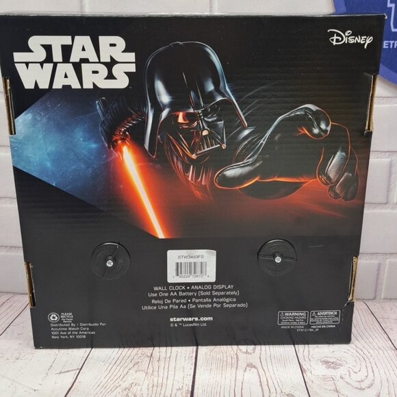 NEW Star Wars Darth Vader Storm Troopers 10" Wall Clock - Picture 4 of 5